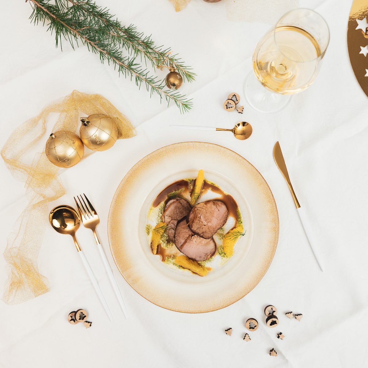Filetto al Bacon con Arance, Rum e Finocchietto
