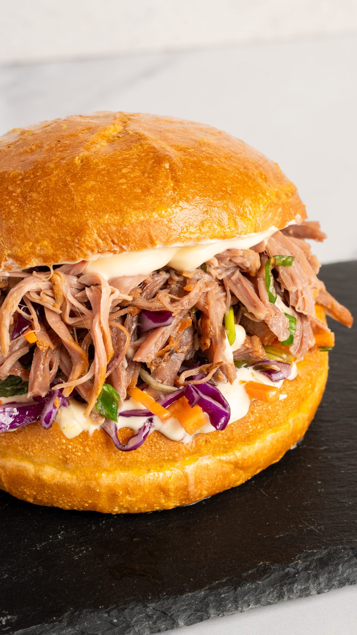 Panino Pulled Pork e Coleslaw